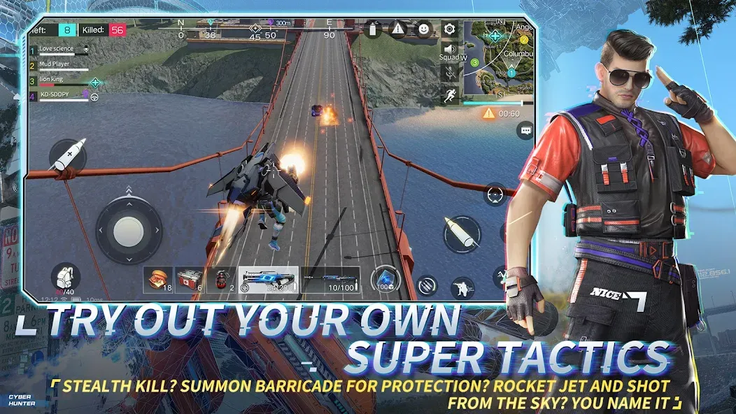 Cyber Hunter Mod APK Много денег — Скачать на Андроид — скриншот 2