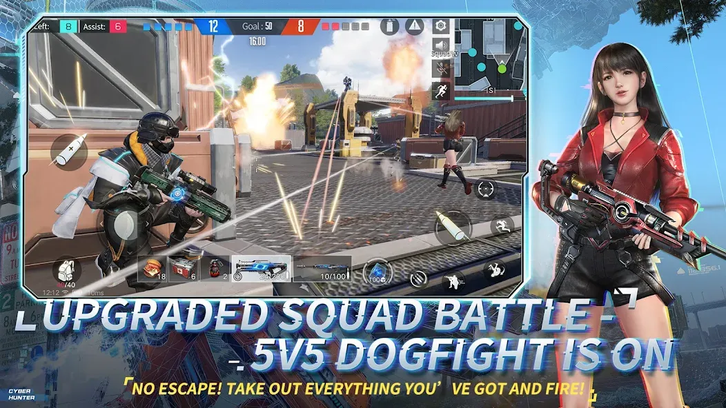 Cyber Hunter Mod APK Много денег — Скачать на Андроид — скриншот 5
