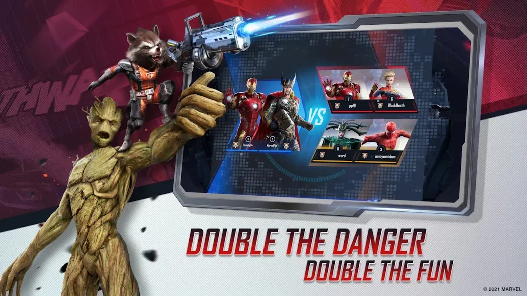 MARVEL Duel MOD — Много денег на Андроид — скриншот 2