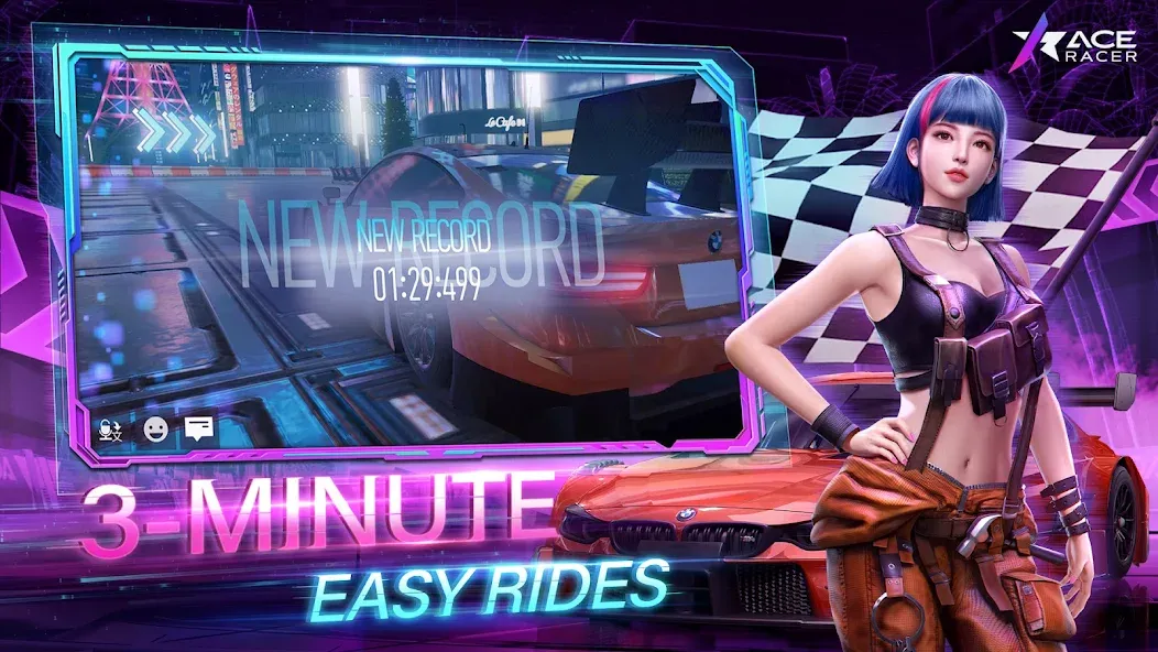Ace Racer MOD APK на Android — Бесконечные деньги и премиум авто — скриншот 5