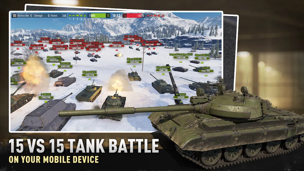 Tank Company MOD APK на Android — Много денег — скриншот 1