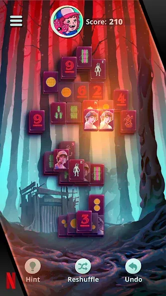 Скачать NETFLIX Mahjong Solitaire на телефон — Много подсказок и без рекламы — скриншот 2
