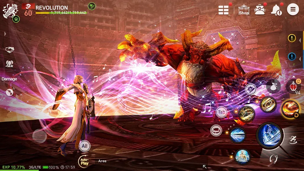 Blade&Soul Revolution на Андроид — Мод Много денег — скриншот 2