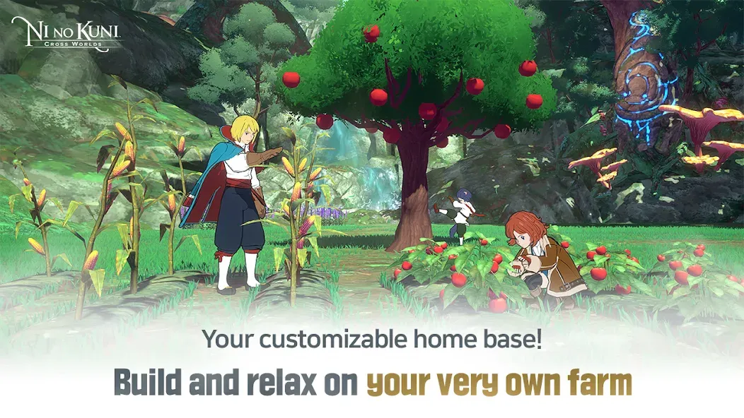 Ni no Kuni: Cross Worlds на Андроид — Мод Много денег — скриншот 2