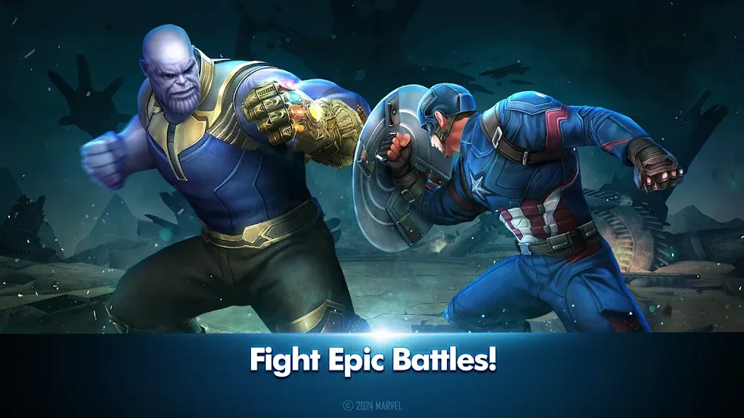MARVEL Future Fight (Мод Бесплатные покупки) — скриншот 3 MARVEL Future Fight (Мод Бесплатные покупки) — скриншот 3