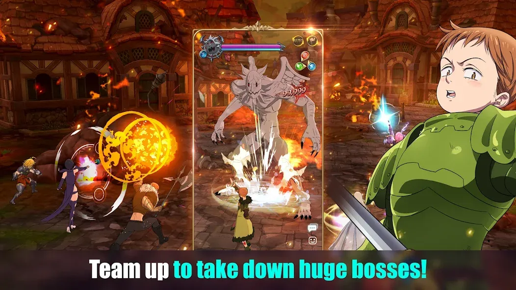 The Seven Deadly Sins MOD — Много камней и золота на Андроид — скриншот 4