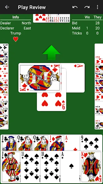 Pinochle - Expert AI MOD APK — Все подсказки открыты — скриншот 5