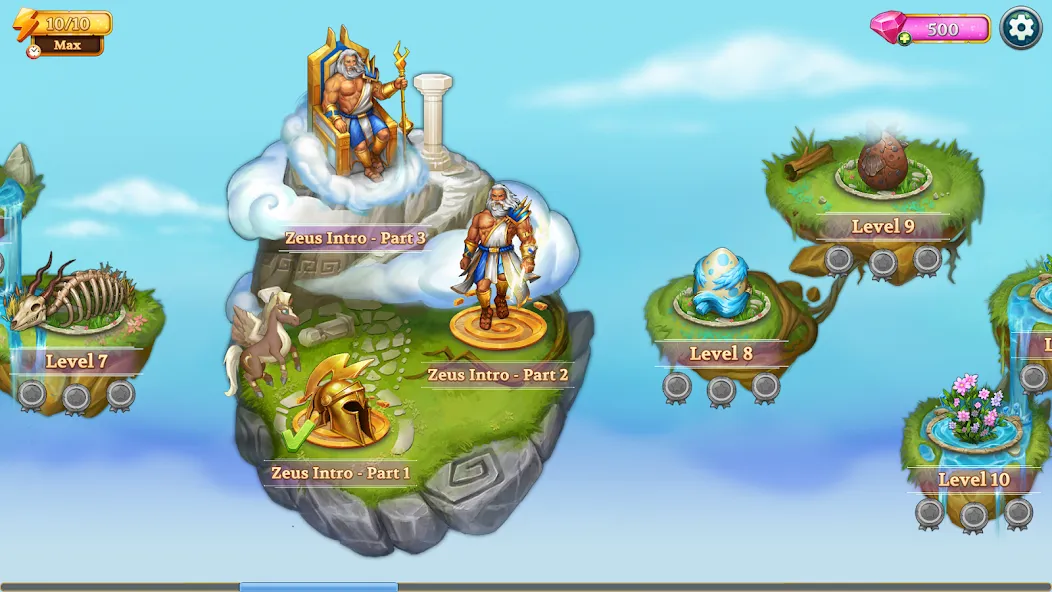 Скачать Merge Adventure: Magic Dragons (Мод: Много денег и кристаллов) на Андроид — скриншот 4