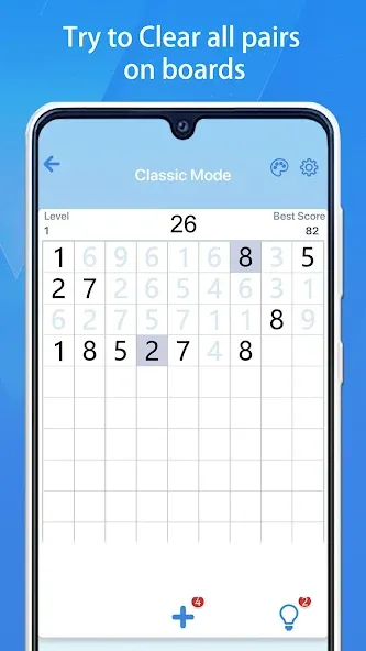 Number Match - 10 & Pairs на Андроид — Много денег — скриншот 5