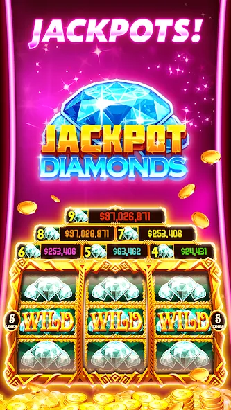 Treasure Slots - Vegas Slots & на Андроид — Много денег — скриншот 2