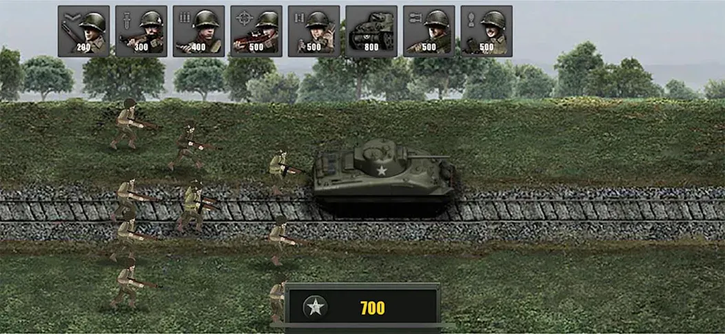 Скачать Warfare War Troops (Мод: Много денег) на Андроид — скриншот 2