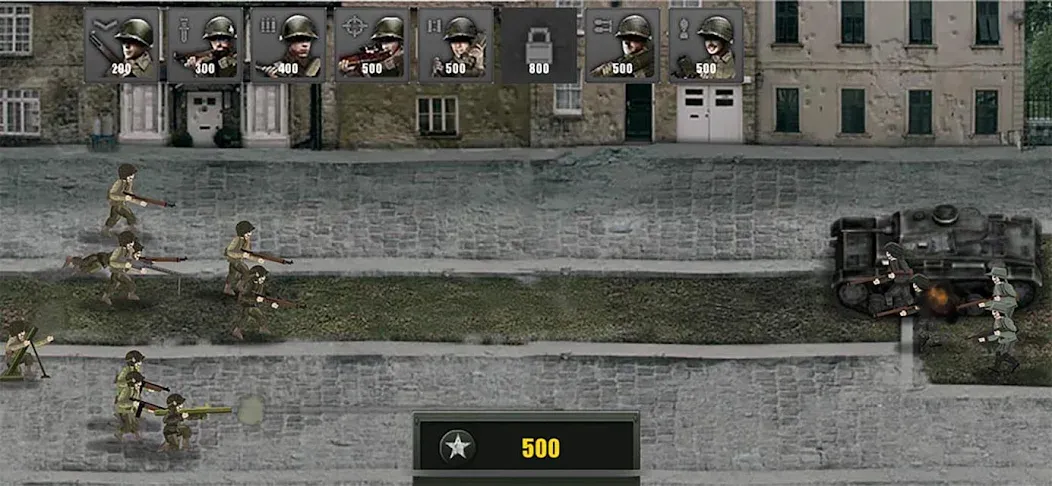 Скачать Warfare War Troops (Мод: Много денег) на Андроид — скриншот 3
