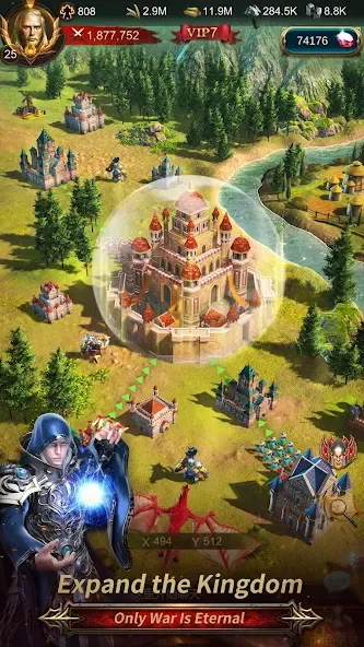 King's Road MOD APK на Android — Много денег и бессмертие — скриншот 4