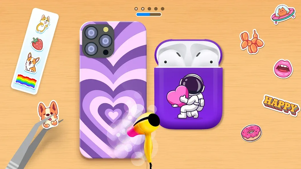 Phone Case DIY — Много денег и без рекламы — скриншот 3 Phone Case DIY — Много денег и без рекламы — скриншот 3