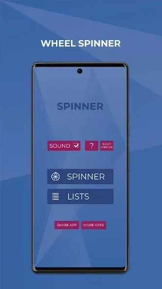 Скачать Wheel Spinner - Random Picker (Мод: Все премиум колеса разблокированы) на Андроид — скриншот 1