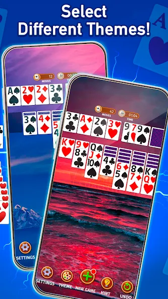 Solitaire: Classic Card Game — Без рекламы — скриншот 4