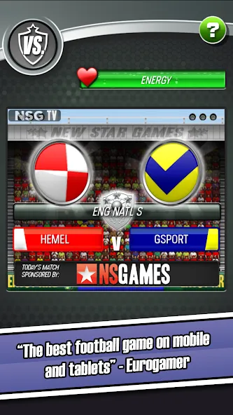 Скачать New Star Soccer на телефон — Много денег и энергии — скриншот 1