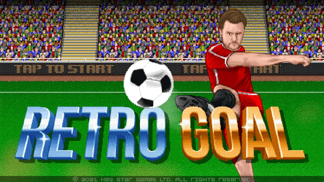 Скачать Retro Goal — Модификация Много денег — скриншот 1