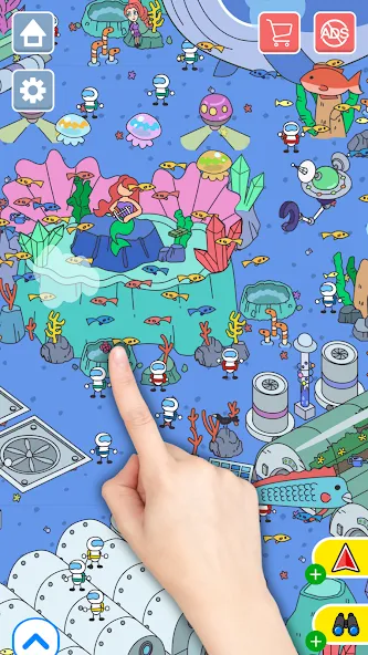 Happy Find : Hidden Objects на Андроид — Мод Бесконечные подсказки — скриншот 5