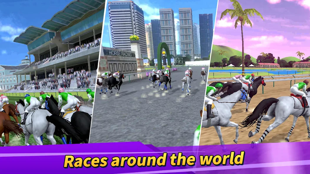 Скачать Derby Life : Horse racing MOD APK — Много денег и бесконечная энергия — скриншот 1