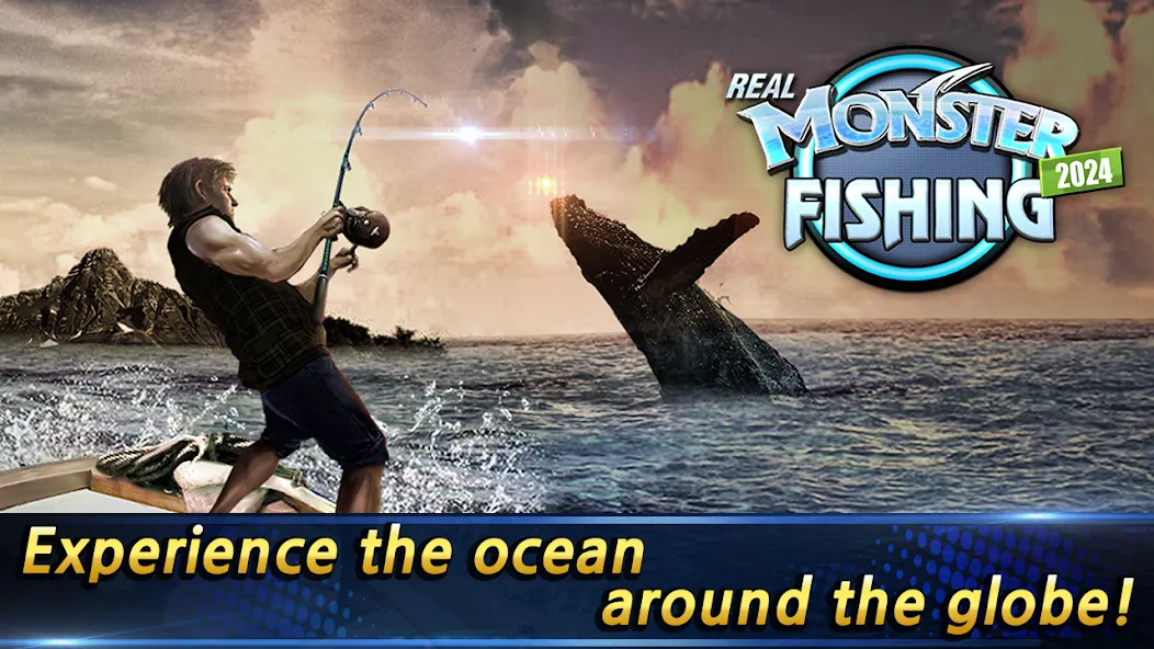 Monster Fishing 2024 MOD APK — Много денег и без рекламы — скриншот 1