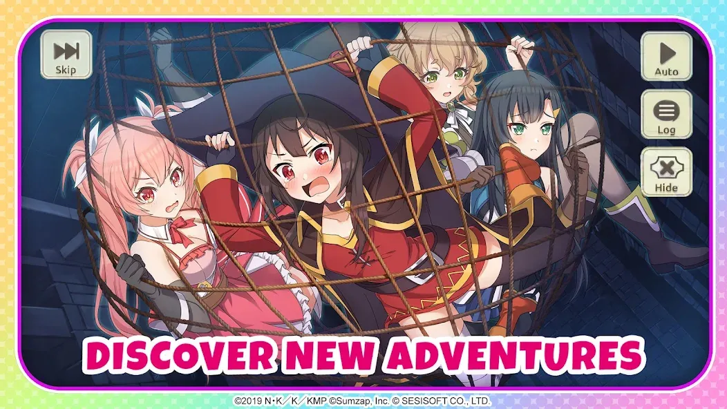 Скачать взломанную KonoSuba: Fantastic Days — Много кварца и бессмертие — скриншот 3