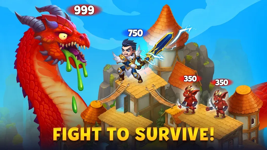 Hero Wars: Alliance — Мод: Много денег и бессмертие — скриншот 1