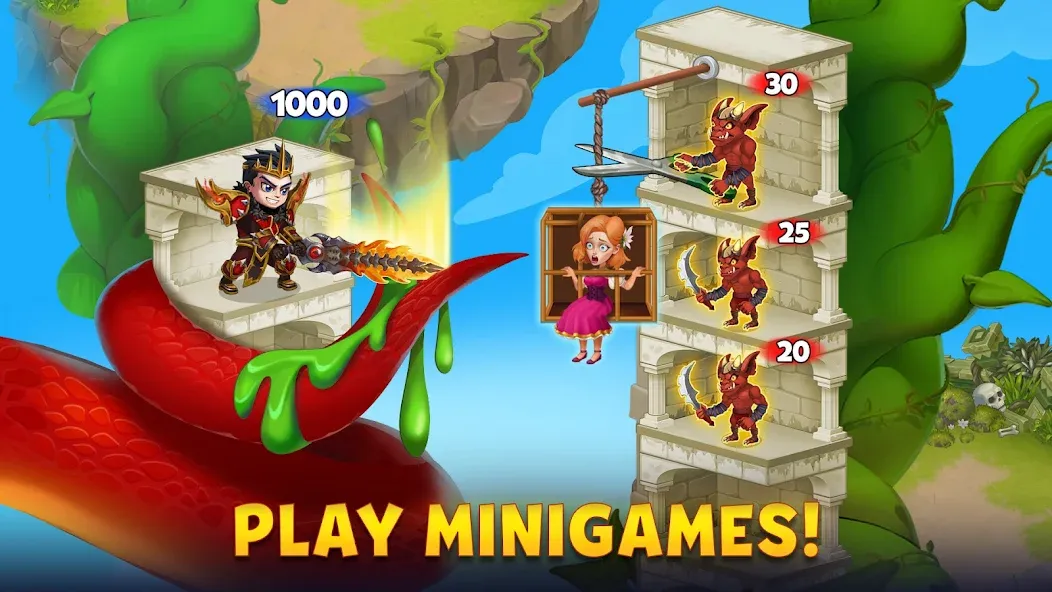 Hero Wars: Alliance — Мод: Много денег и бессмертие — скриншот 3