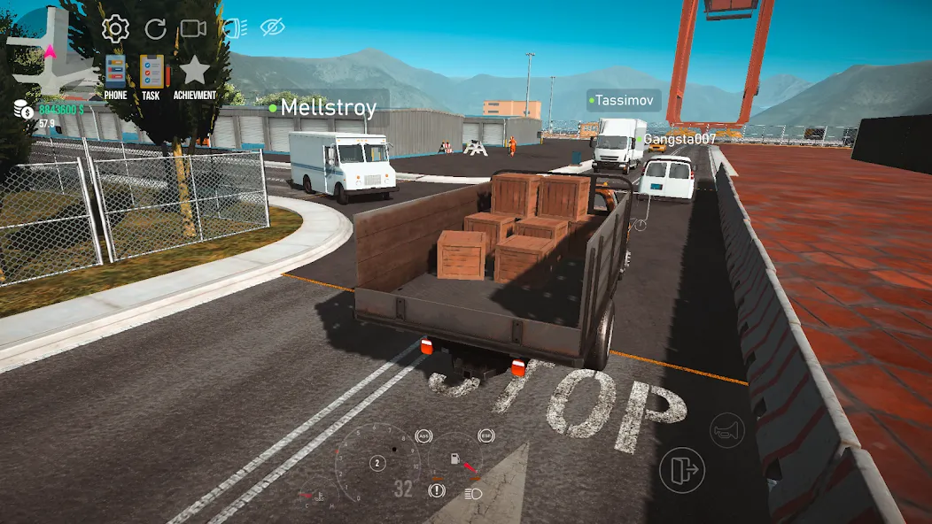 Скачать Nextgen: Truck Simulator Drive на Android — Много денег — скриншот 3