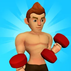 Скачать Muscle Tycoon 3D: MMA Boxing на Андроид — Много денег и бесконечная энергия