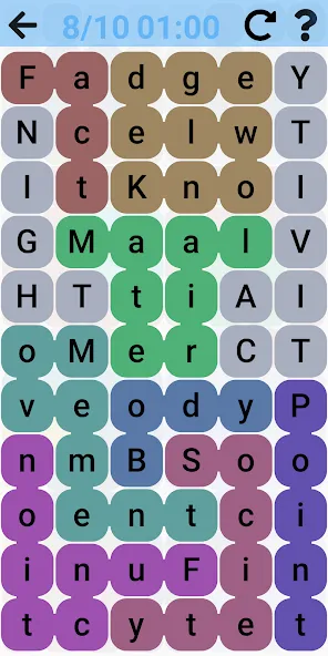 Скачать Word Quest: Puzzle Search (Мод: Много денег и подсказок) на Андроид — скриншот 4