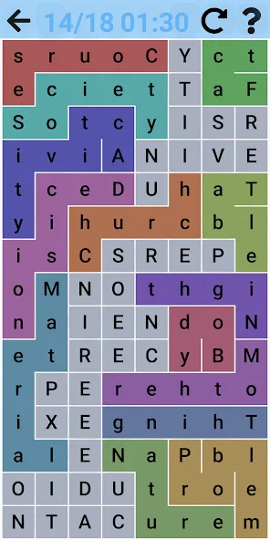 Скачать Word Quest: Puzzle Search (Мод: Много денег и подсказок) на Андроид — скриншот 5