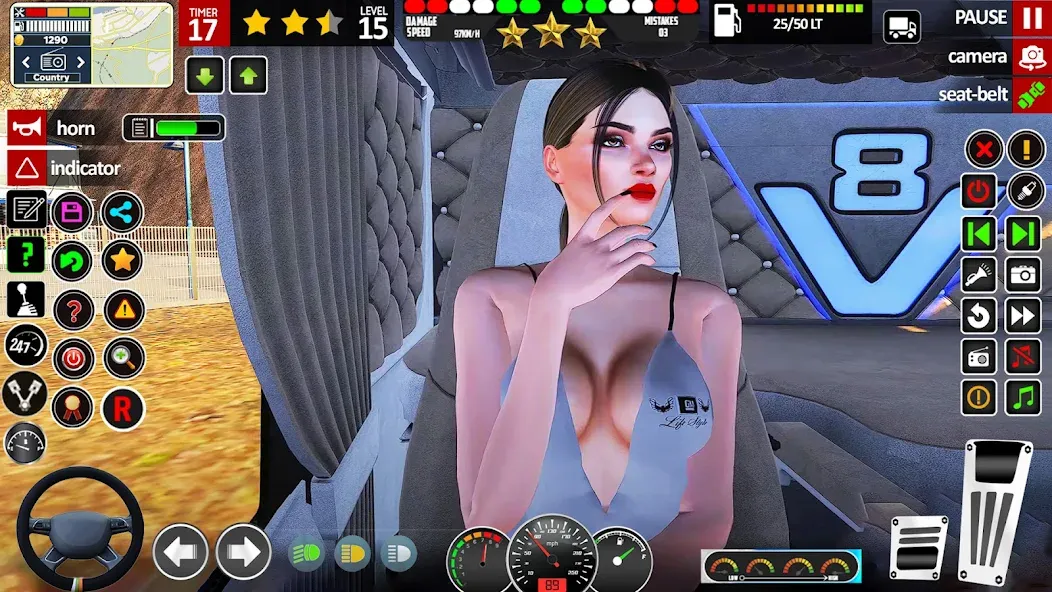 Скачать Cargo Truck Driving Truck Game с модом — Много денег — скриншот 4 Скачать Cargo Truck Driving Truck Game с модом — Много денег — скриншот 4