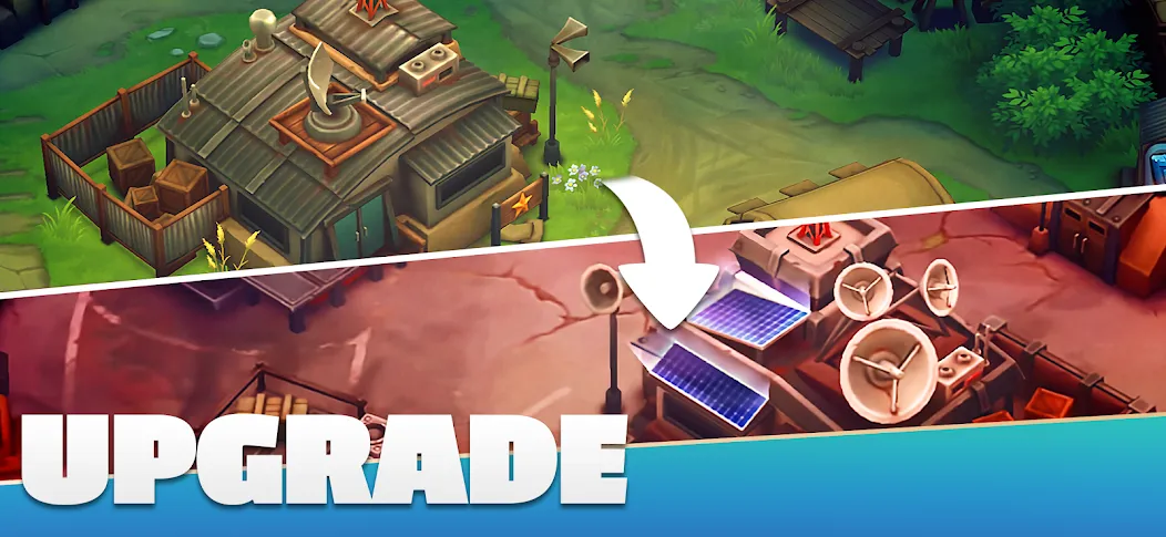 Скачать GUNS UP! Mobile War Strategy MOD APK — Много денег — скриншот 3