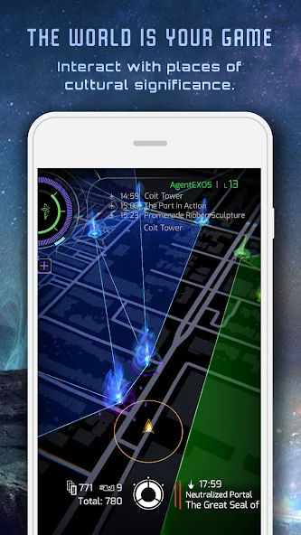 Скачать Ingress Prime — Всегда активный GPS — скриншот 1