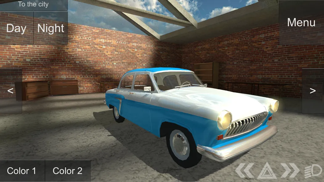 Скачать Russian Classic Car Simulator на телефон — Много денег — скриншот 1