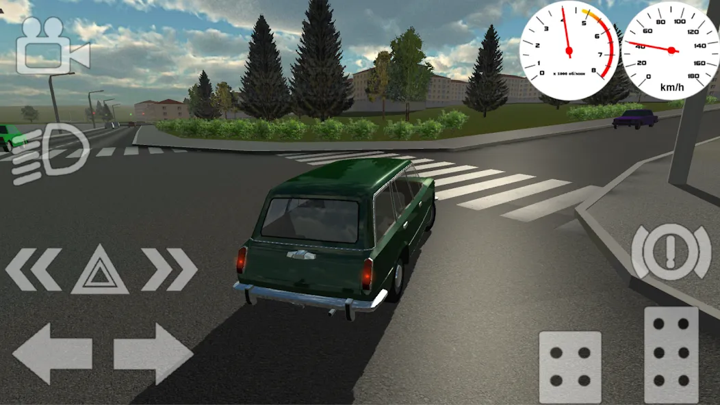 Скачать Russian Classic Car Simulator на телефон — Много денег — скриншот 3