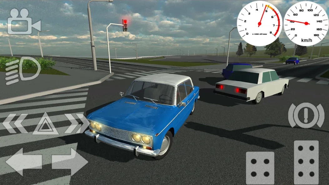 Скачать Russian Classic Car Simulator на телефон — Много денег — скриншот 4
