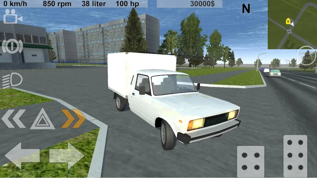 Скачать Russian Light Truck Simulator — Последняя версия (Много денег) — скриншот 5