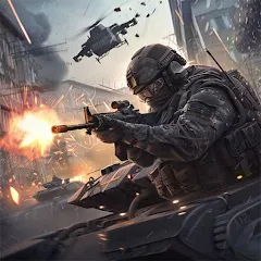 Скачать Infantry Attack: War 3D FPS MOD APK — Много денег и патронов