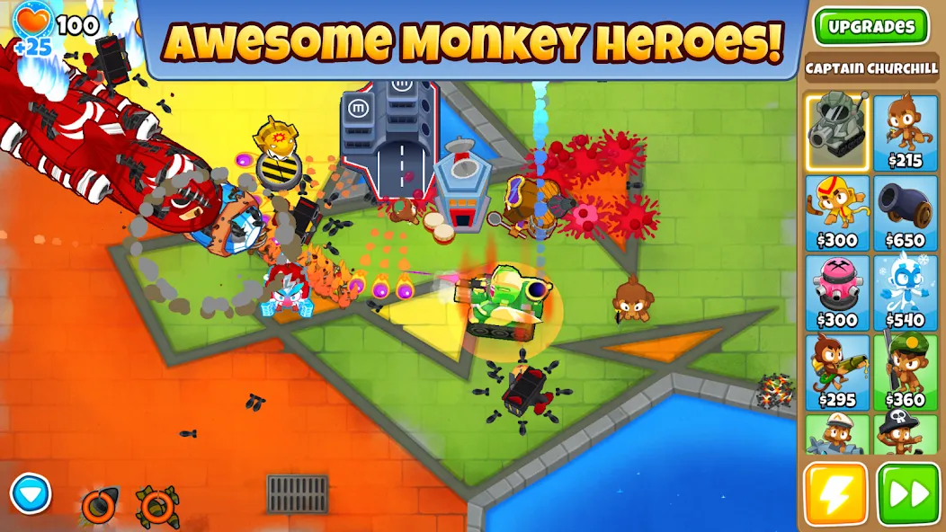 Скачать Bloons TD 6 — Много денег — скриншот 1