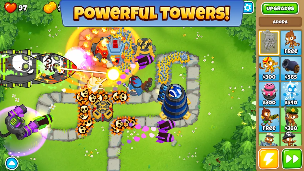 Скачать Bloons TD 6 — Много денег — скриншот 2