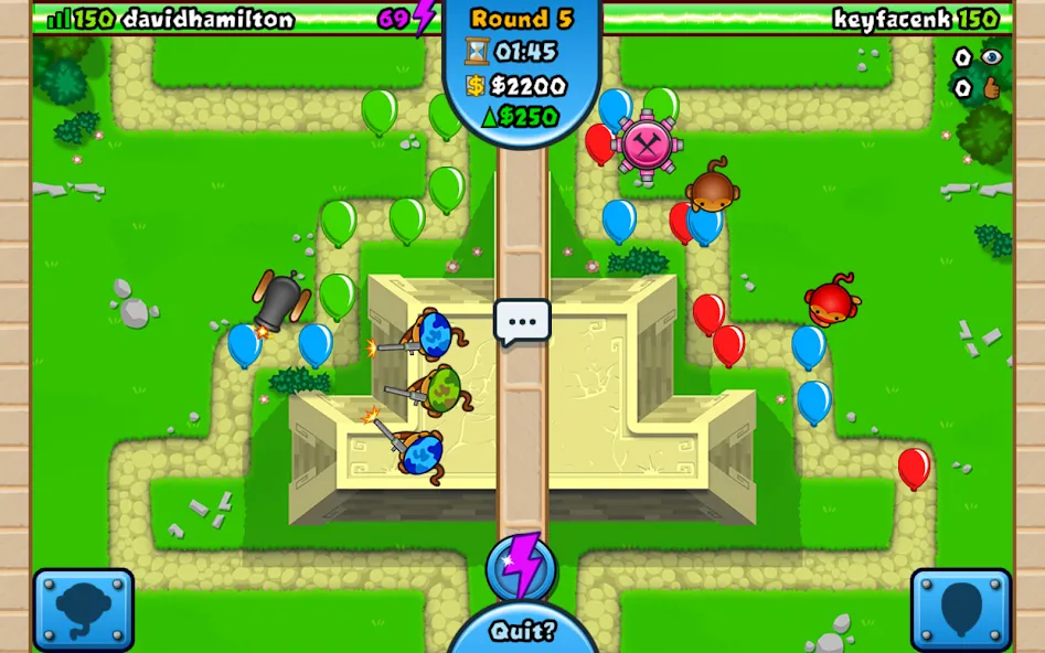 Bloons TD Battles Mod APK Много денег и бесконечные монеты — Скачать на Андроид — скриншот 2