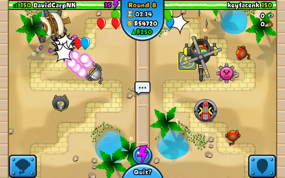Bloons TD Battles Mod APK Много денег и бесконечные монеты — Скачать на Андроид — скриншот 5