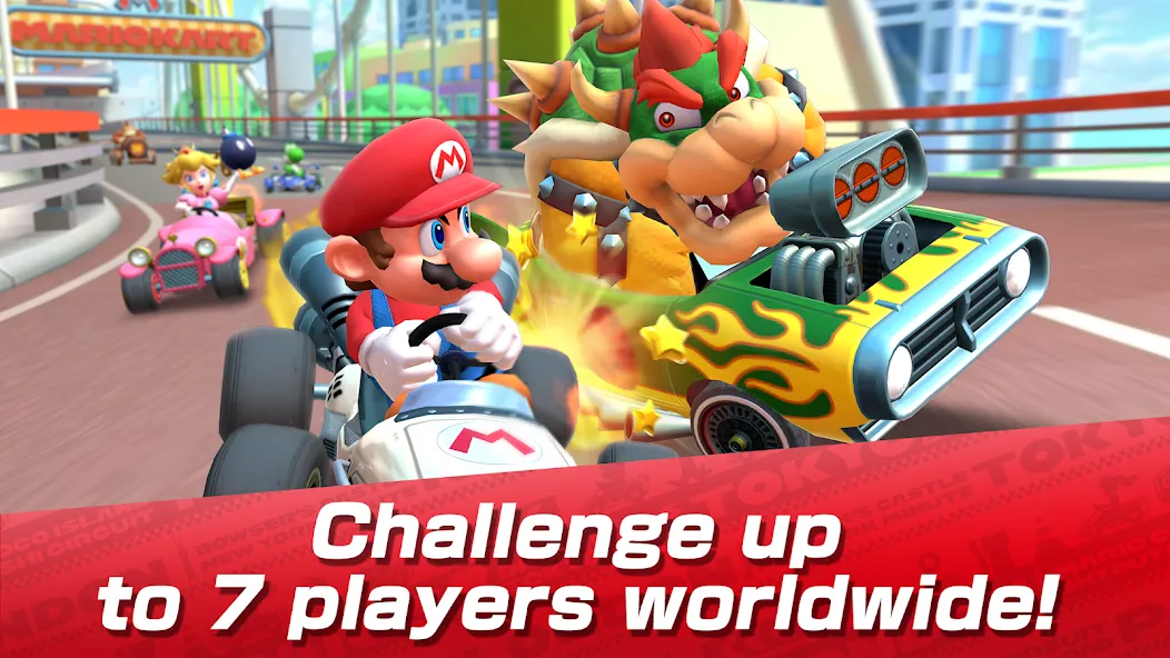 Скачать Mario Kart Tour MOD APK — Много денег и рубинов — скриншот 4 Скачать Mario Kart Tour MOD APK — Много денег и рубинов — скриншот 4