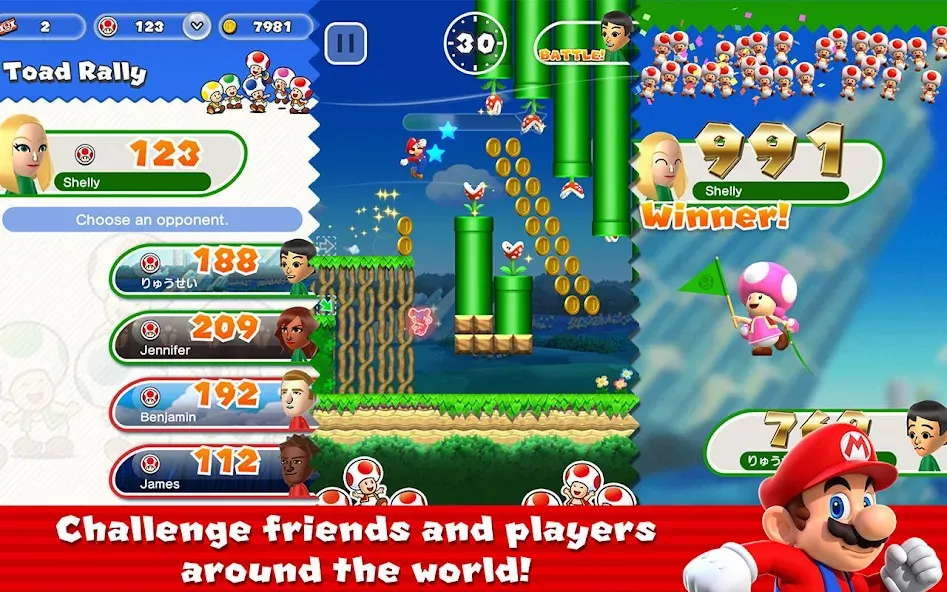 Super Mario Run — Мод: Все уровни разблокированы — скриншот 4