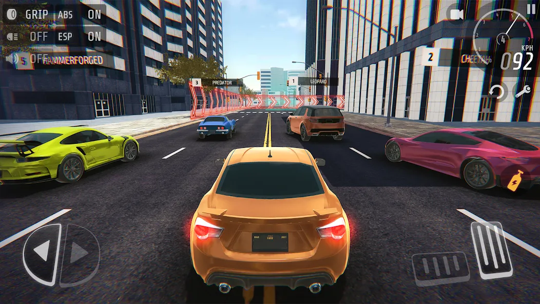 Nitro Speed car racing games — Много денег — скриншот 1