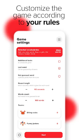 Взломанная Alias - Word board game на Андроид — Все наборы слов открыты — скриншот 2