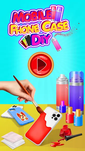 Скачать взломанную Mobile Phone Case DIY — Много денег и все материалы разблокированы — скриншот 3