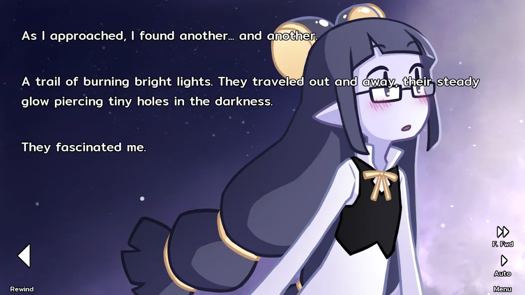Her Tears Were My Light MOD — Все концовки открыты на Андроид — скриншот 1 Her Tears Were My Light MOD — Все концовки открыты на Андроид — скриншот 1